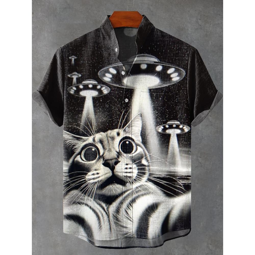 2026 Party Short Sleeve Shirt Road Animal Pattern Printed Short Sleeve Button Shirt Summer Fashion Casual Style 6XL
2026 Party Short Sleeve Shirt Road Animal Pattern Printed Short Sleeve Button Shirt Summer Fashion Casual Style 6XL