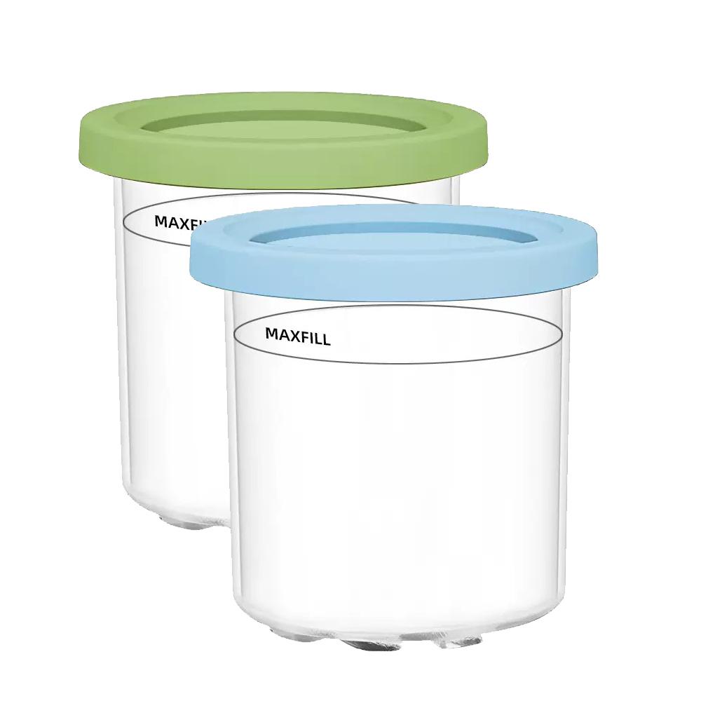 Containers Replacement for Ninja Creami Pints and Lids 16oz Creamy Ice Cream Cups Jars Canisters Compatible with NC299AMZ NC300
Containers Replacement for Ninja Creami Pints and Lids 16oz Creamy Ice Cream Cups Jars Canisters Compatible with NC299AMZ NC300