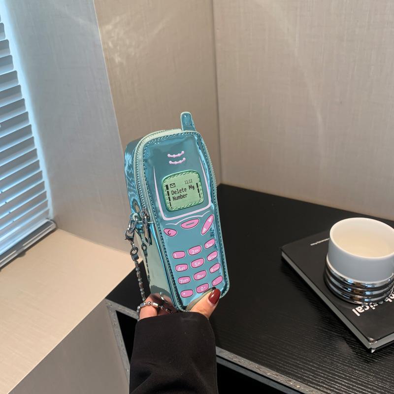 Корейская версия креативной сумки для мобильного телефона 2024 года, новая повседневная простая модная сумка-цепочка, персонализированная забавная сумка-игрушка для женщин
Корейская версия креативной сумки для мобильного телефона 2024 года, новая повседневная простая модная сумка-цепочка, персонализированная забавная сумка-игрушка для женщин