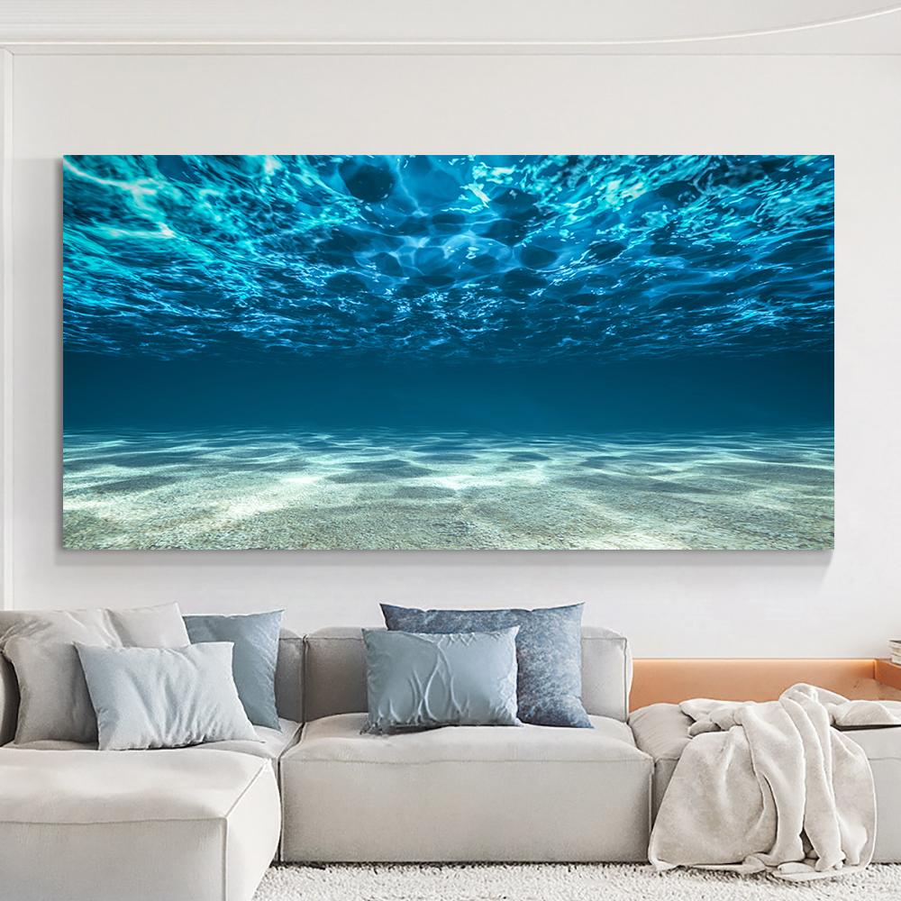 Blue Ocean Sea Wall Art Canvas Prints Picture Seaview Bottom View Beneath Surface Pictures Posters Modern Seascape Home Decor 20X40CM No Framed
Blue Ocean Sea Wall Art Canvas Prints Picture Seaview Bottom View Beneath Surface Pictures Posters Modern Seascape Home Decor 20X40CM No Framed