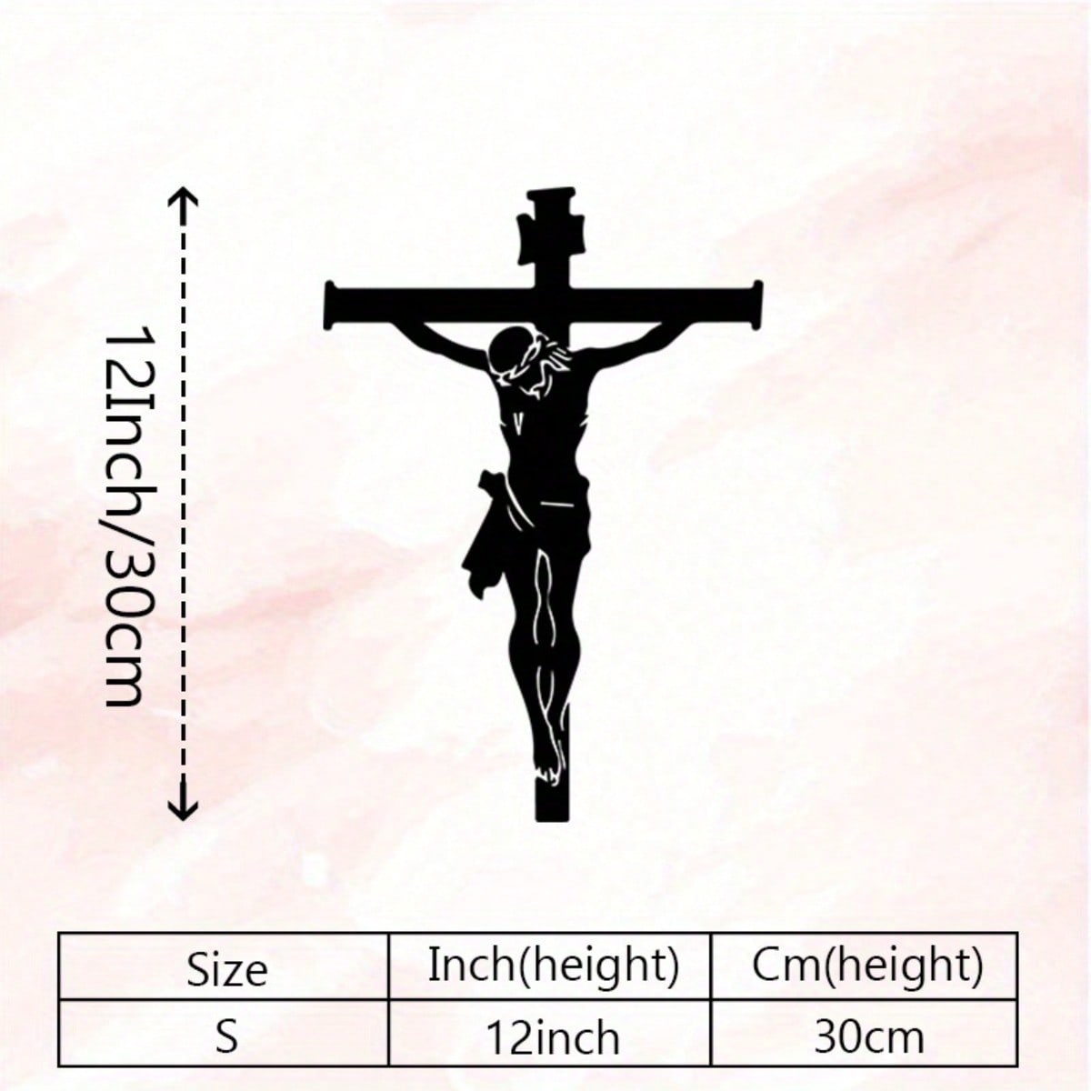 1pc Vintage Iron Cross Wall Art Metal Crucifix Sculpture Weather Resistant Christian Home Decor Religious Gift різнокольоровий
1pc Vintage Iron Cross Wall Art Metal Crucifix Sculpture Weather Resistant Christian Home Decor Religious Gift різнокольоровий