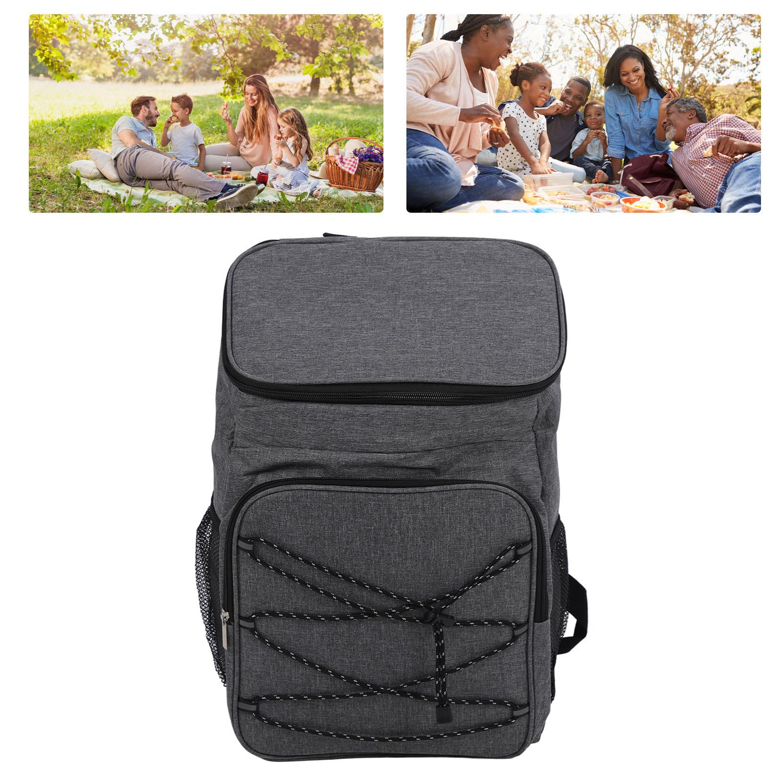 Cooler Backpack Oxford Cloth Insulated Waterproof Leakproof Cooler Lunch Backpack with Adjustable Shoulder Strap for Camping Fishing Picnic Grey
Cooler Backpack Oxford Cloth Insulated Waterproof Leakproof Cooler Lunch Backpack with Adjustable Shoulder Strap for Camping Fishing Picnic Grey