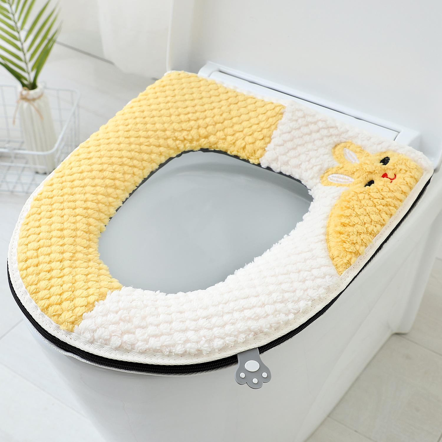 Toilet Mat 2025 New Household Winter Thickened Four Seasons Universal soft Toilet pad Cover Toilet Toilet Cushions Seat Cushions жовтий
Toilet Mat 2025 New Household Winter Thickened Four Seasons Universal soft Toilet pad Cover Toilet Toilet Cushions Seat Cushions жовтий
