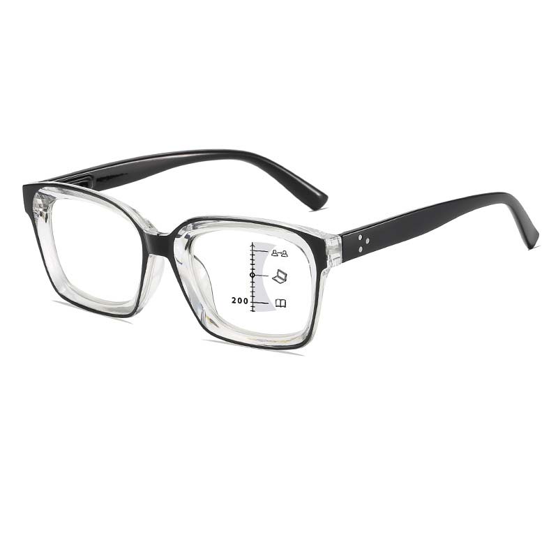 Fashionable Far and Near Dual-use Multifocal Reading Glasses New Anti Blue Light High-definition Eye Protection Glasses +400 чорний
Fashionable Far and Near Dual-use Multifocal Reading Glasses New Anti Blue Light High-definition Eye Protection Glasses +400 чорний