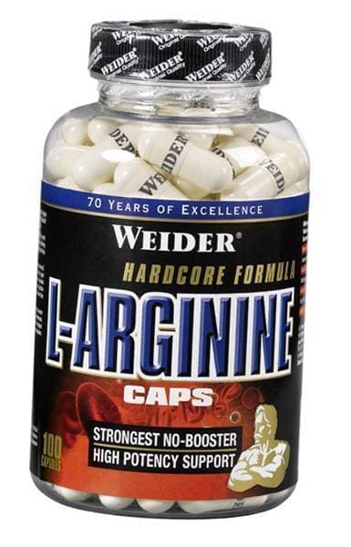 L Arginine, L-Arginine Caps, Weider 100caps (27089011) 100caps 
L Arginine, L-Arginine Caps, Weider 100caps (27089011) 100caps