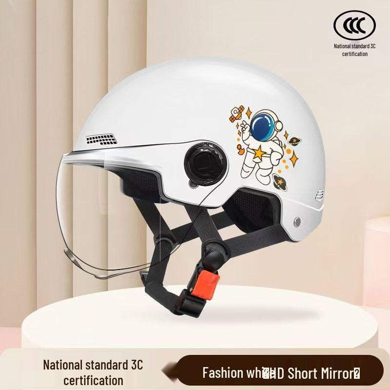 3C Standard Electric Motorcycle Helmet: Lightweight, Adjustable, Sun-Protective, Unisex Design for All Seasons
3C Standard Electric Motorcycle Helmet: Lightweight, Adjustable, Sun-Protective, Unisex Design for All Seasons