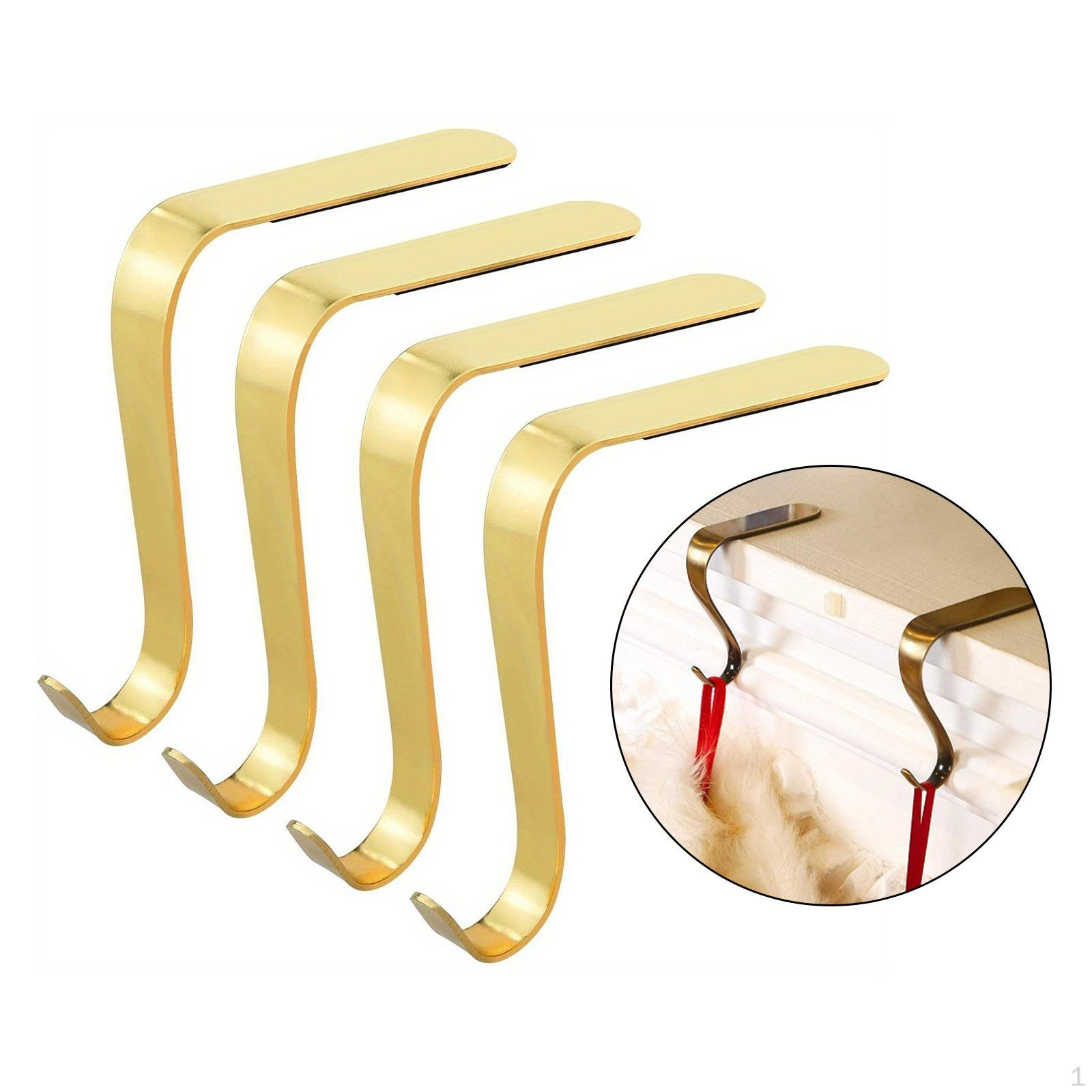 4 шт. держателей для рождественских носков для украшения вечеринки золотой
4 шт. держателей для рождественских носков для украшения вечеринки золотой