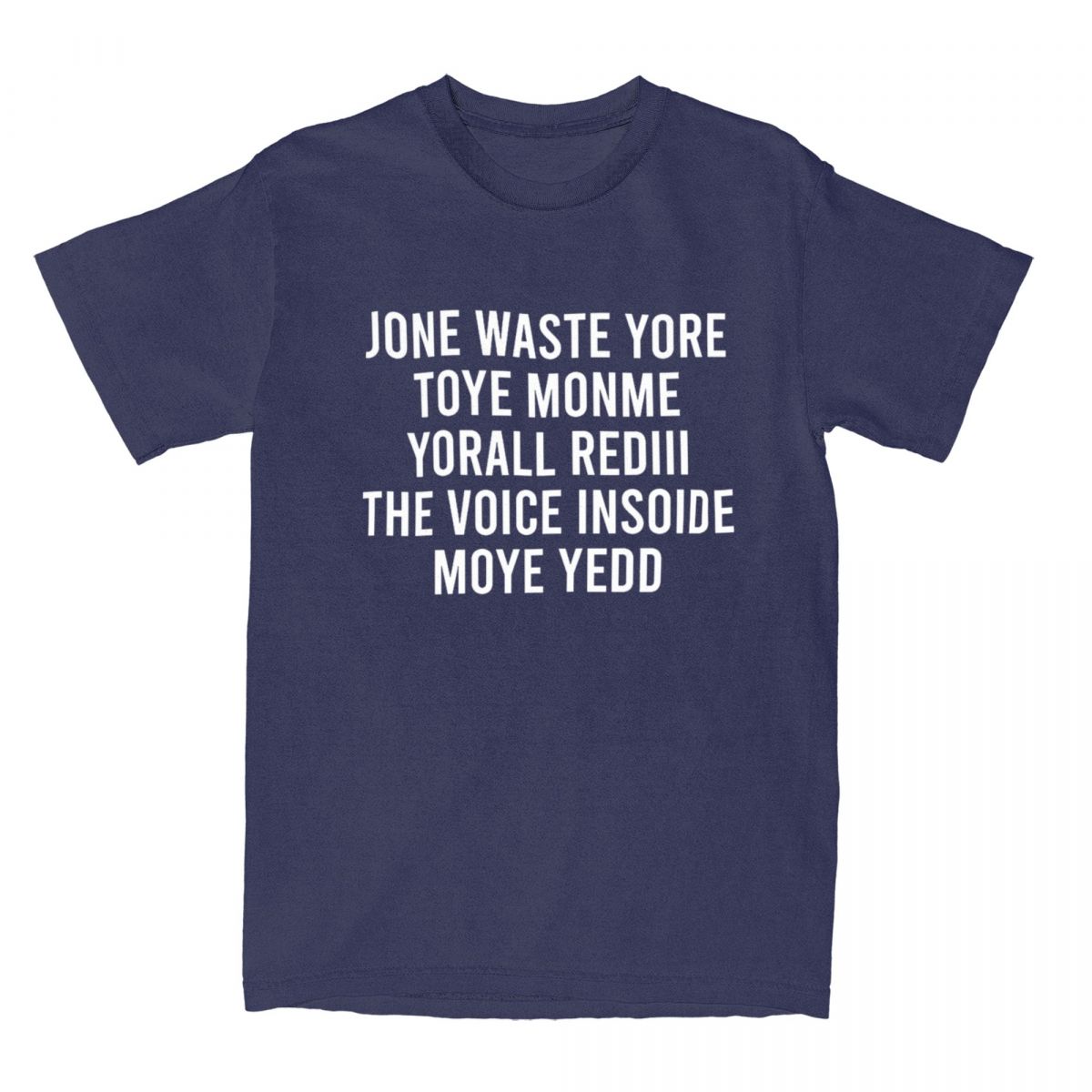 Jone Waste Yore Toye Monme Yorall Rediii Чоловічі Жіночі Футболки Аксесуари Унікальні Футболки Футболки Чиста Бавовна День Народження S темно-синього кольору
Jone Waste Yore Toye Monme Yorall Rediii Чоловічі Жіночі Футболки Аксесуари Унікальні Футболки Футболки Чиста Бавовна День Народження S темно-синього кольору