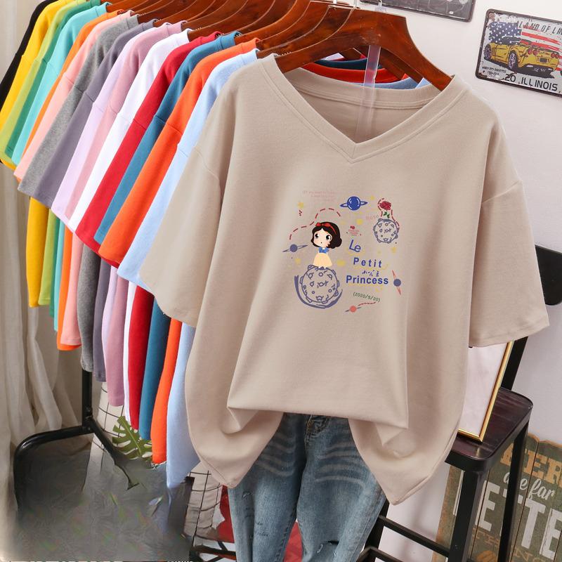 Женская футболка с коротким рукавом, большого размера, свободная и стройнящая, топ с V-образным вырезом с принтом 5XL абрикосовый
Женская футболка с коротким рукавом, большого размера, свободная и стройнящая, топ с V-образным вырезом с принтом 5XL абрикосовый