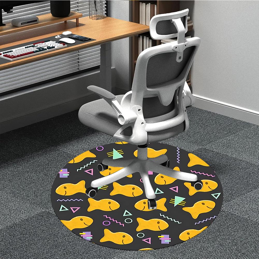 1PC Goldfish Pattern Chair Carpet for Office Non-Slip, Lightweight, Machine Washable Rug for Office, Sleeping, Room - Holiday Decoryy251009043 80cm by 80cm
1PC Goldfish Pattern Chair Carpet for Office Non-Slip, Lightweight, Machine Washable Rug for Office, Sleeping, Room - Holiday Decoryy251009043 80cm by 80cm