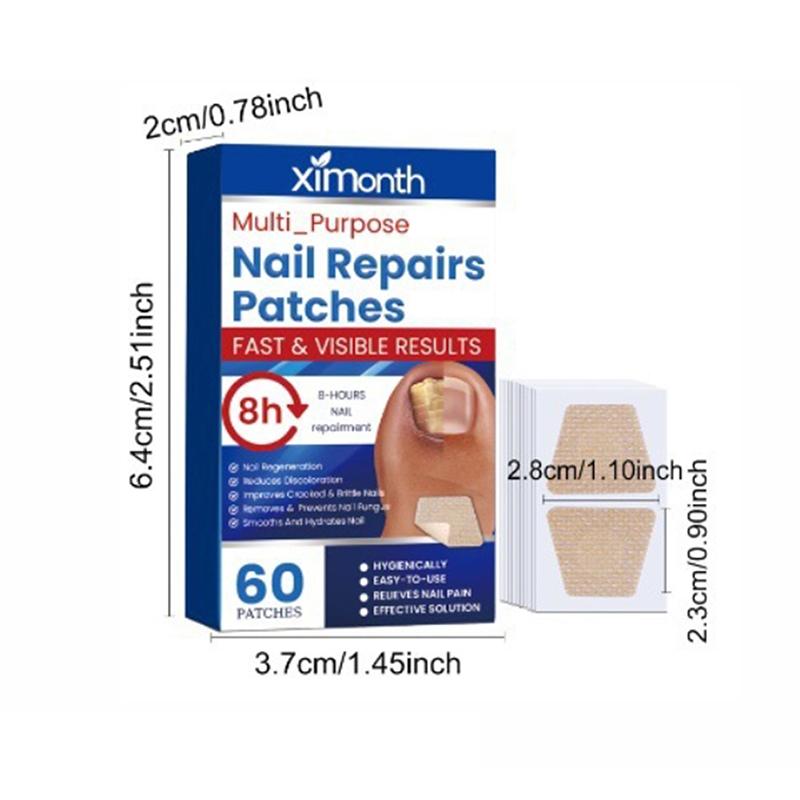 60Pcs Toenail Fungus Treatment Patches Sticky Nail Ingrown Care Correction Stickers for Paronychia Nail Repair
60Pcs Toenail Fungus Treatment Patches Sticky Nail Ingrown Care Correction Stickers for Paronychia Nail Repair