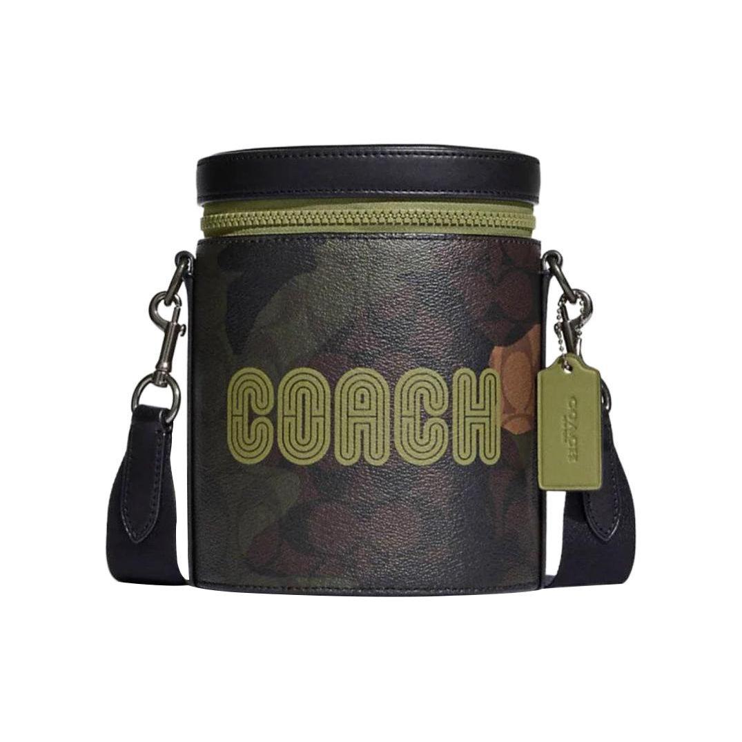 Coach Barrel 15 Zipper Closure Multi-Functional Pocket Coated Canvas Smooth Calfskin Crossbody Mini Bag Men crossbody bag Olive-Green CC024-QBUOX Basic Set (Bag+Dust Bag)
Coach Barrel 15 Zipper Closure Multi-Functional Pocket Coated Canvas Smooth Calfskin Crossbody Mini Bag Men crossbody bag Olive-Green CC024-QBUOX Basic Set (Bag+Dust Bag)