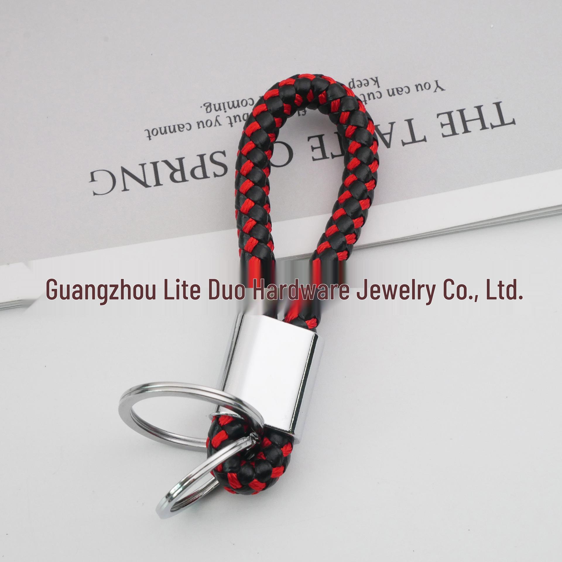 Universal Woven Leather Car Keychain with Double Rings Excluding Tax
Universal Woven Leather Car Keychain with Double Rings Excluding Tax