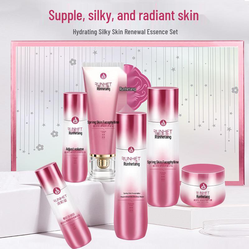 Niacinamide Six-Piece Skincare Set for Women - Moisturize, Hydrate, and Brighten Skin Tone with Water Lotion and Cosmetics. Silky Rejuvenating Cleanser 100g
Niacinamide Six-Piece Skincare Set for Women - Moisturize, Hydrate, and Brighten Skin Tone with Water Lotion and Cosmetics. Silky Rejuvenating Cleanser 100g