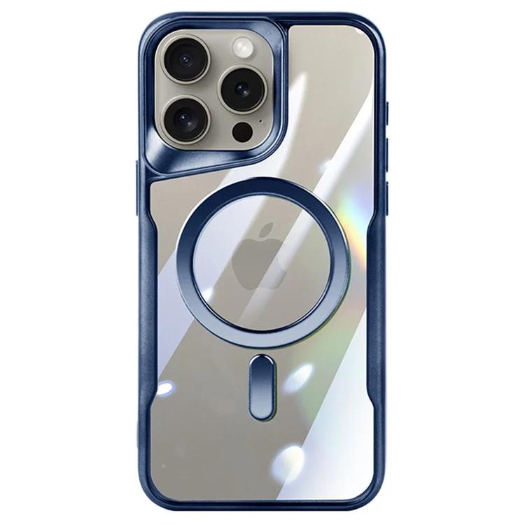 Для iPhone 15 Pro прозрачный чехол для телефона, совместимый с гибридным чехлом MagSafe PC+TPU
Для iPhone 15 Pro прозрачный чехол для телефона, совместимый с гибридным чехлом MagSafe PC+TPU