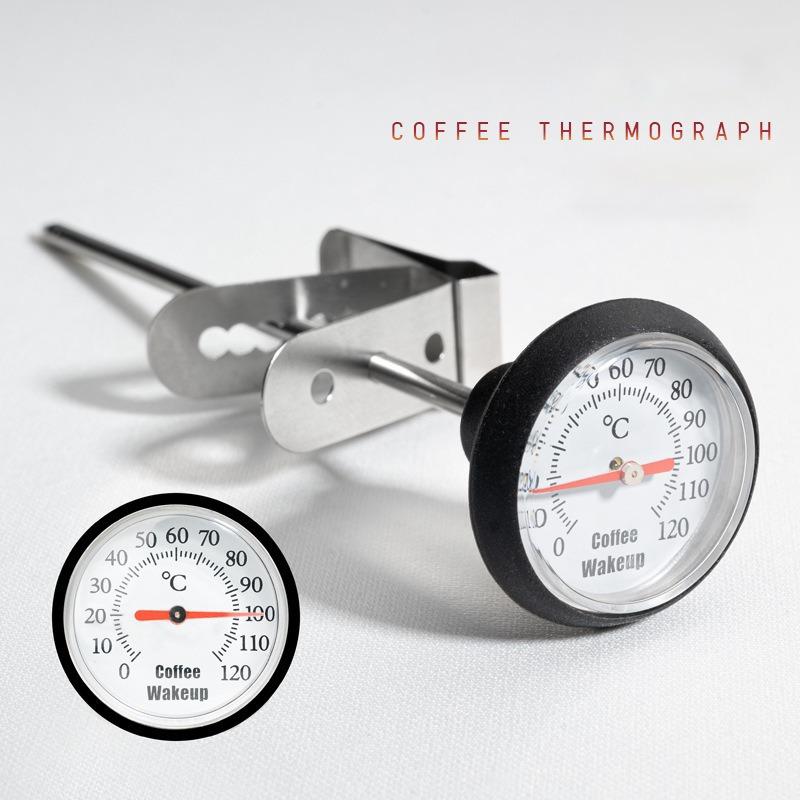 Hand-brewed Coffee Thermometer Clip-on Stainless Steel Probe Thermometer Coffee Pot Thermometer Latte Art Cup Barista Tool чорний
Hand-brewed Coffee Thermometer Clip-on Stainless Steel Probe Thermometer Coffee Pot Thermometer Latte Art Cup Barista Tool чорний