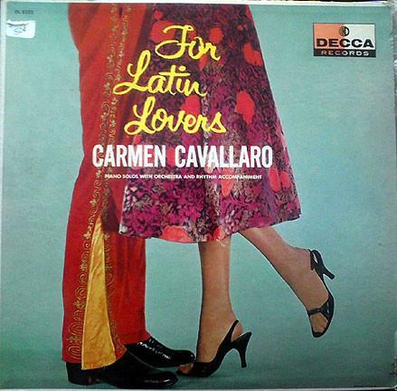 LP Пластинка КАРМЕН КАВАЛЛАРО - Для латиноамериканских любовников DL8325 Decca 1956 США Латиноамериканская Б/У
LP Пластинка КАРМЕН КАВАЛЛАРО - Для латиноамериканских любовников DL8325 Decca 1956 США Латиноамериканская Б/У
