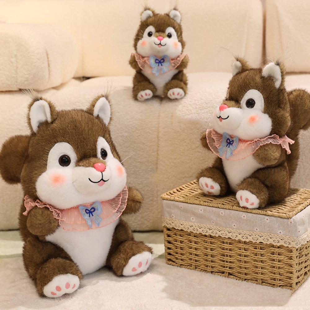 Cute Squirrel Plush Toy Bow Knot Squirrel Plush Doll Plush Squirrel Doll Kids Holiday Gifts 22cm-Squirrel
Cute Squirrel Plush Toy Bow Knot Squirrel Plush Doll Plush Squirrel Doll Kids Holiday Gifts 22cm-Squirrel