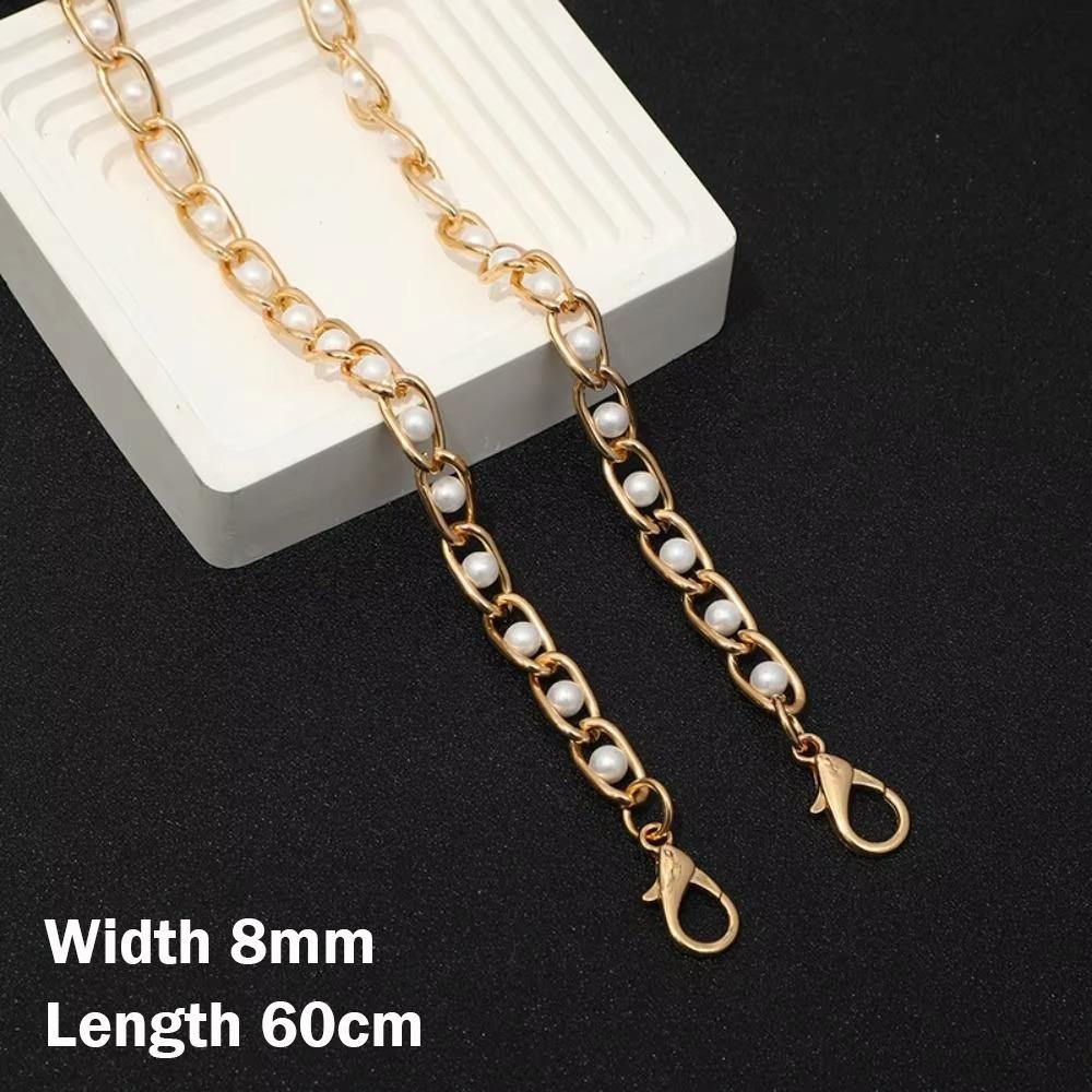 DIY Replacement Pearl Purse Bead Chain Strap Hardware Pearl Bag Chain Handbags Chain
DIY Replacement Pearl Purse Bead Chain Strap Hardware Pearl Bag Chain Handbags Chain