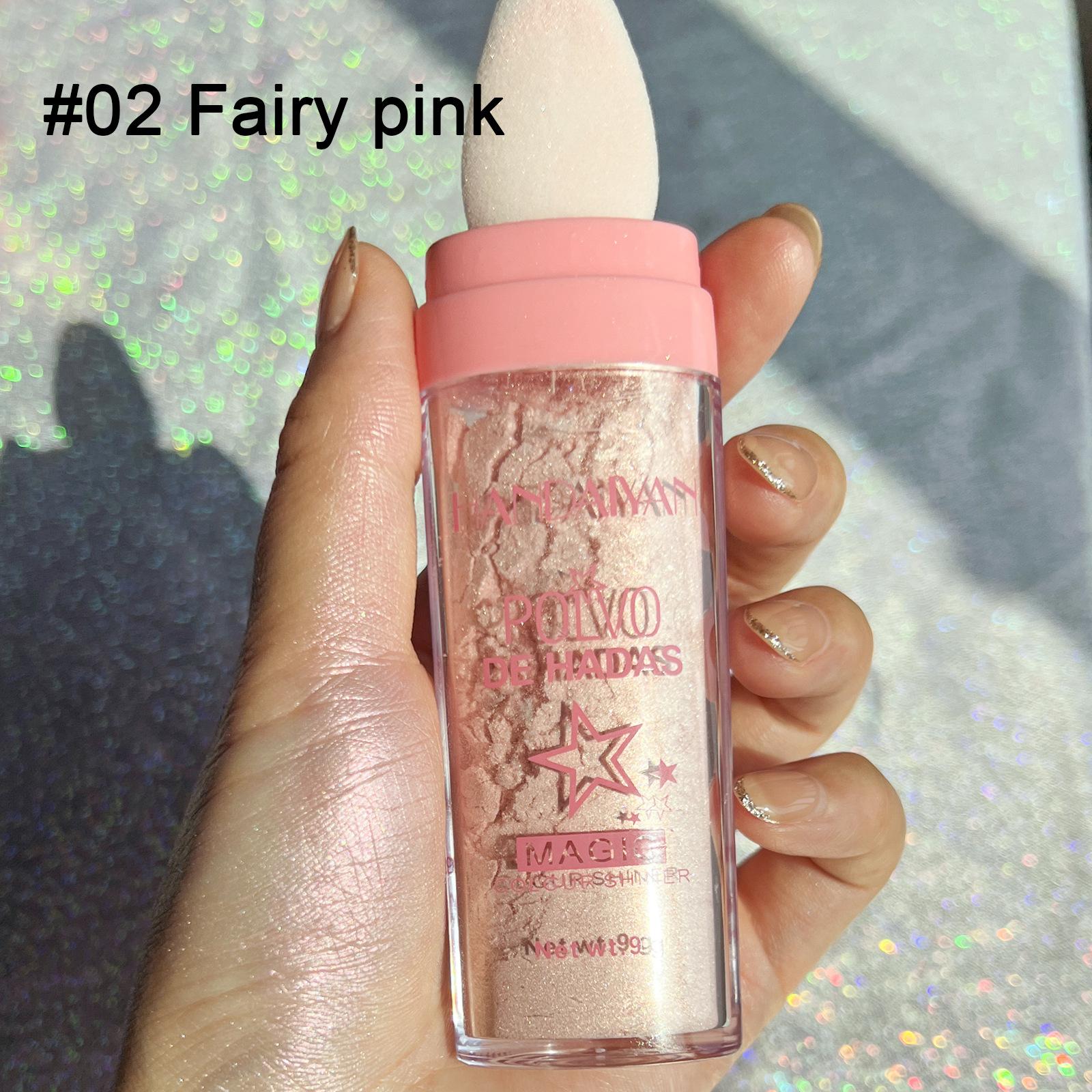 Fairy Highlighter Pat Powder Трехмерная рассыпчатая пудра Осветляющая закрепляющая пудра pink розовый
Fairy Highlighter Pat Powder Трехмерная рассыпчатая пудра Осветляющая закрепляющая пудра pink розовый