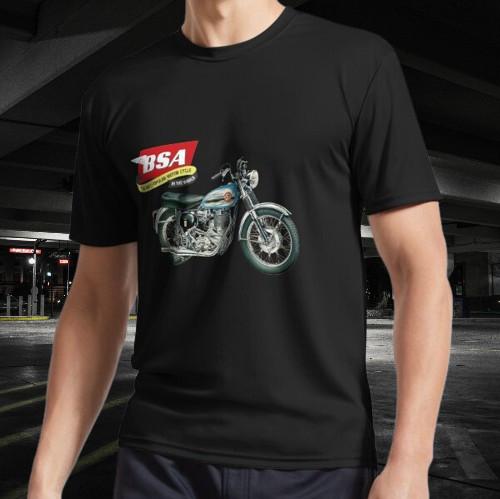 BSA Motorcycle Logo Active T-Shirt Funny Size S to 5XL 3XL
BSA Motorcycle Logo Active T-Shirt Funny Size S to 5XL 3XL
