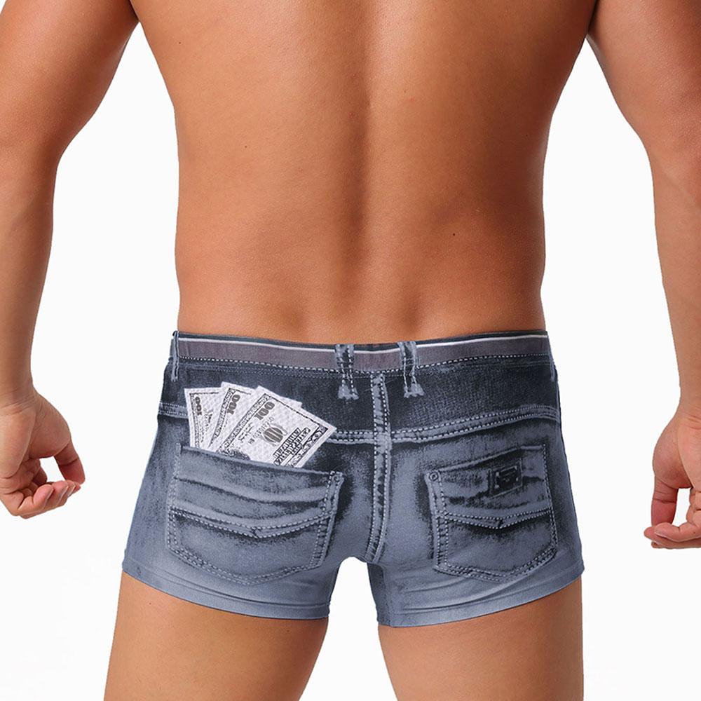 Mens Boxer Swim Trunks Imitation Denim Print Novelty Design 3D Contour Pouch Quick Dry Elastic Waist Sexy Swimwear For Beach Pool Party Asian XXL сірий
Mens Boxer Swim Trunks Imitation Denim Print Novelty Design 3D Contour Pouch Quick Dry Elastic Waist Sexy Swimwear For Beach Pool Party Asian XXL сірий