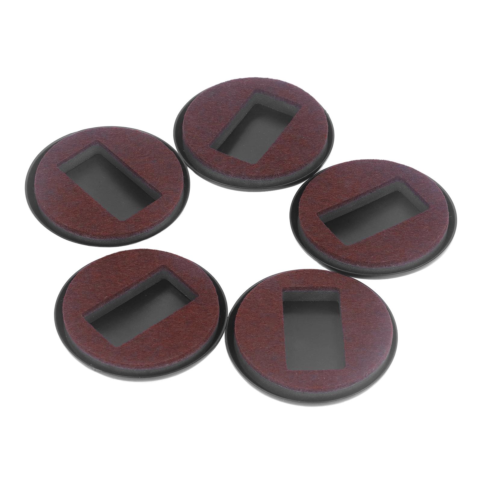 5Pcs Felt Caster Cups Bottom Furniture Pads for Hardwood Floors Sliders Prevent Scratches Brown
5Pcs Felt Caster Cups Bottom Furniture Pads for Hardwood Floors Sliders Prevent Scratches Brown