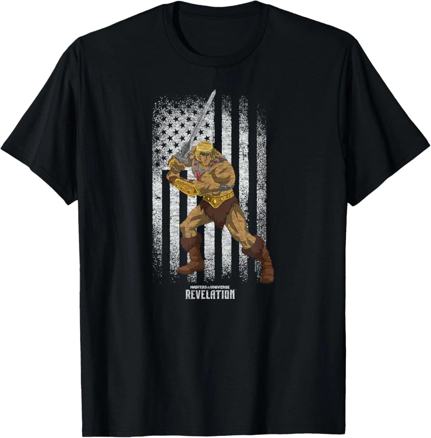 Masters of The Universe - He-Man Distressed Flag T-Shirt S
Masters of The Universe - He-Man Distressed Flag T-Shirt S