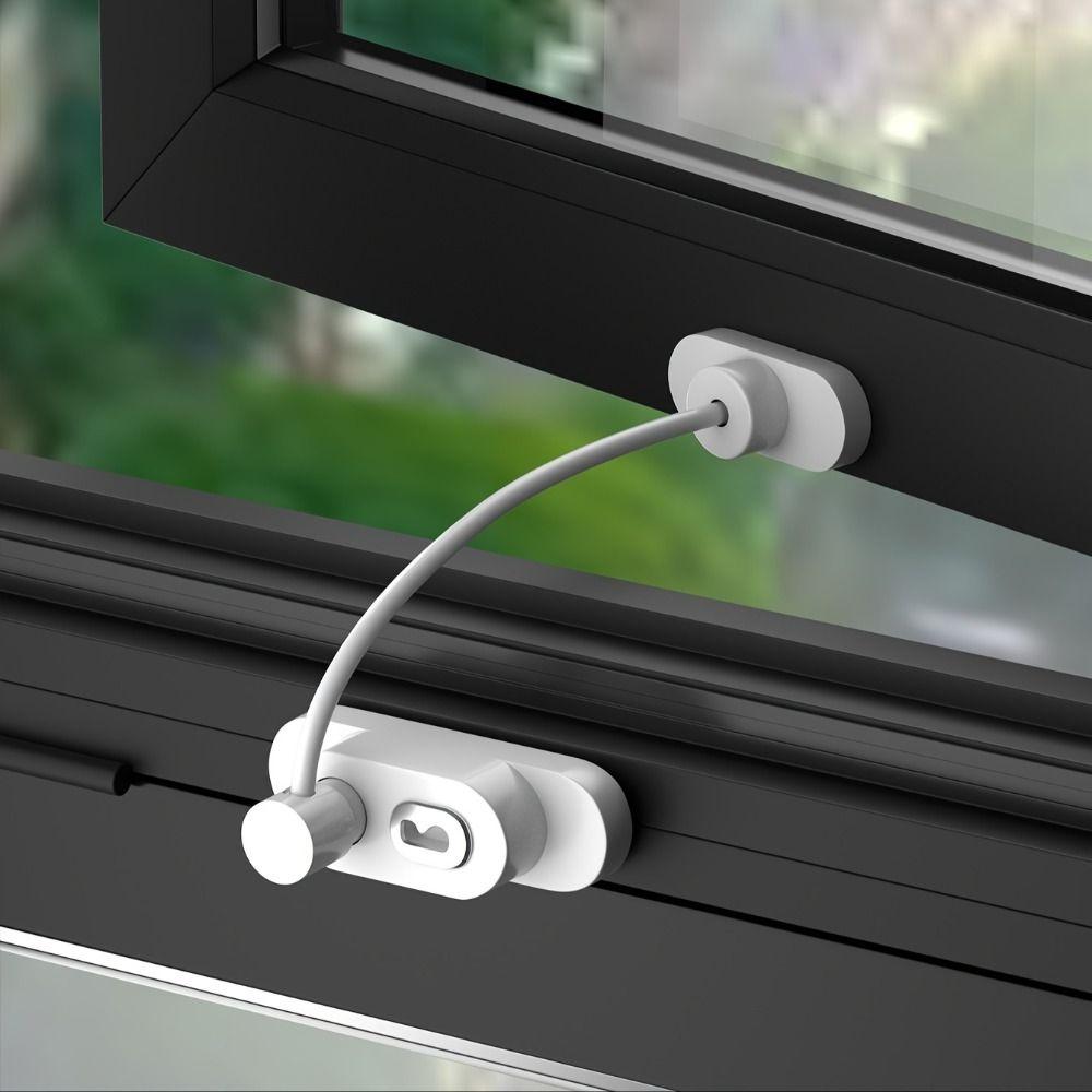 Thickened Window Safety Lock Metal Door Lock High-rise Anti-fall Window Limiter Baby Protection білий
Thickened Window Safety Lock Metal Door Lock High-rise Anti-fall Window Limiter Baby Protection білий