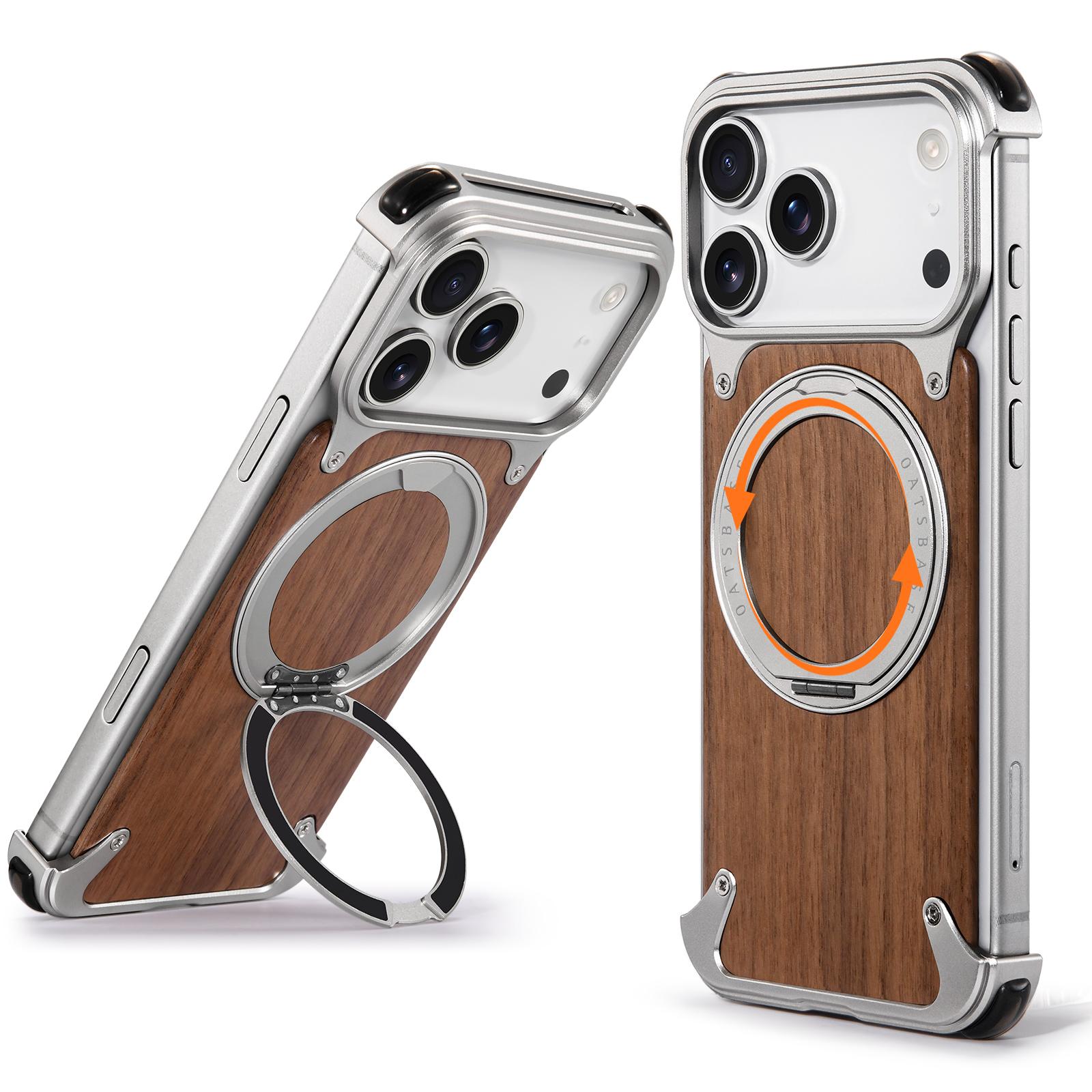 Eary Wooden Phone Case for iPhone 17 Pro Max 17 Pro for Magsafe Magnetic Stand 360°Rotatable Thicken Shockproof Protective Cover Solid Wood&iPhone17 Pro Max
Eary Wooden Phone Case for iPhone 17 Pro Max 17 Pro for Magsafe Magnetic Stand 360°Rotatable Thicken Shockproof Protective Cover Solid Wood&iPhone17 Pro Max