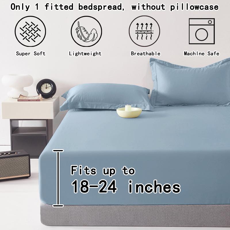 1 Ultra Deep Pocket Bed Sheet, Bedroom Sky Blue Frosted Bed Sheet, Soft And Breathable Bedding (Suitable For 45-60Cm Mattresses) 90x200cm небесно-голубой
1 Ultra Deep Pocket Bed Sheet, Bedroom Sky Blue Frosted Bed Sheet, Soft And Breathable Bedding (Suitable For 45-60Cm Mattresses) 90x200cm небесно-голубой