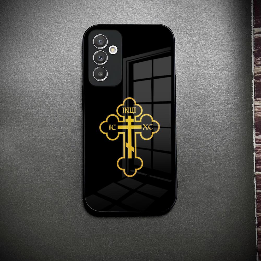 Orthodox Cross I-Icon Phone Case Glass For Samsung Galaxy S26 S23 S25 S24 S21 S22 S20 Ultra Fe Plus A34 A15 A14 Cover Galaxy S21 Plus 5G
Orthodox Cross I-Icon Phone Case Glass For Samsung Galaxy S26 S23 S25 S24 S21 S22 S20 Ultra Fe Plus A34 A15 A14 Cover Galaxy S21 Plus 5G