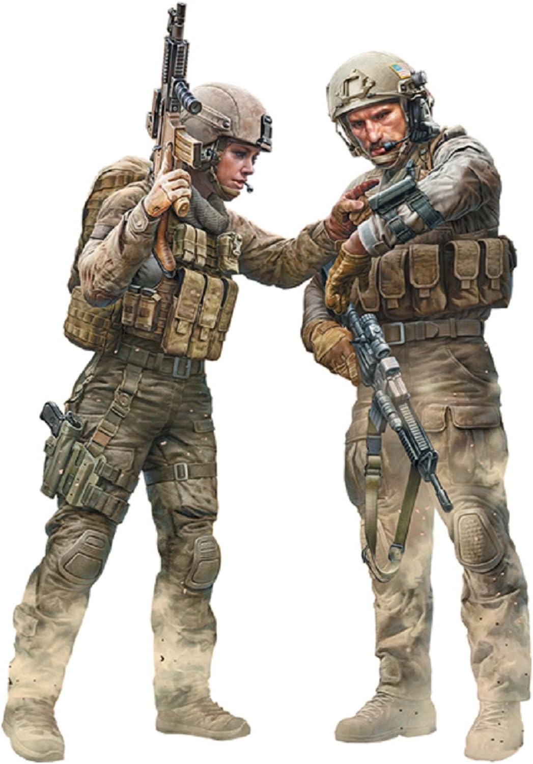 Master Box Modern Warfare Series 1 Corporal James Route Plastic model MB24068 1/24 Jessica/Sergeant Change
Master Box Modern Warfare Series 1 Corporal James Route Plastic model MB24068 1/24 Jessica/Sergeant Change