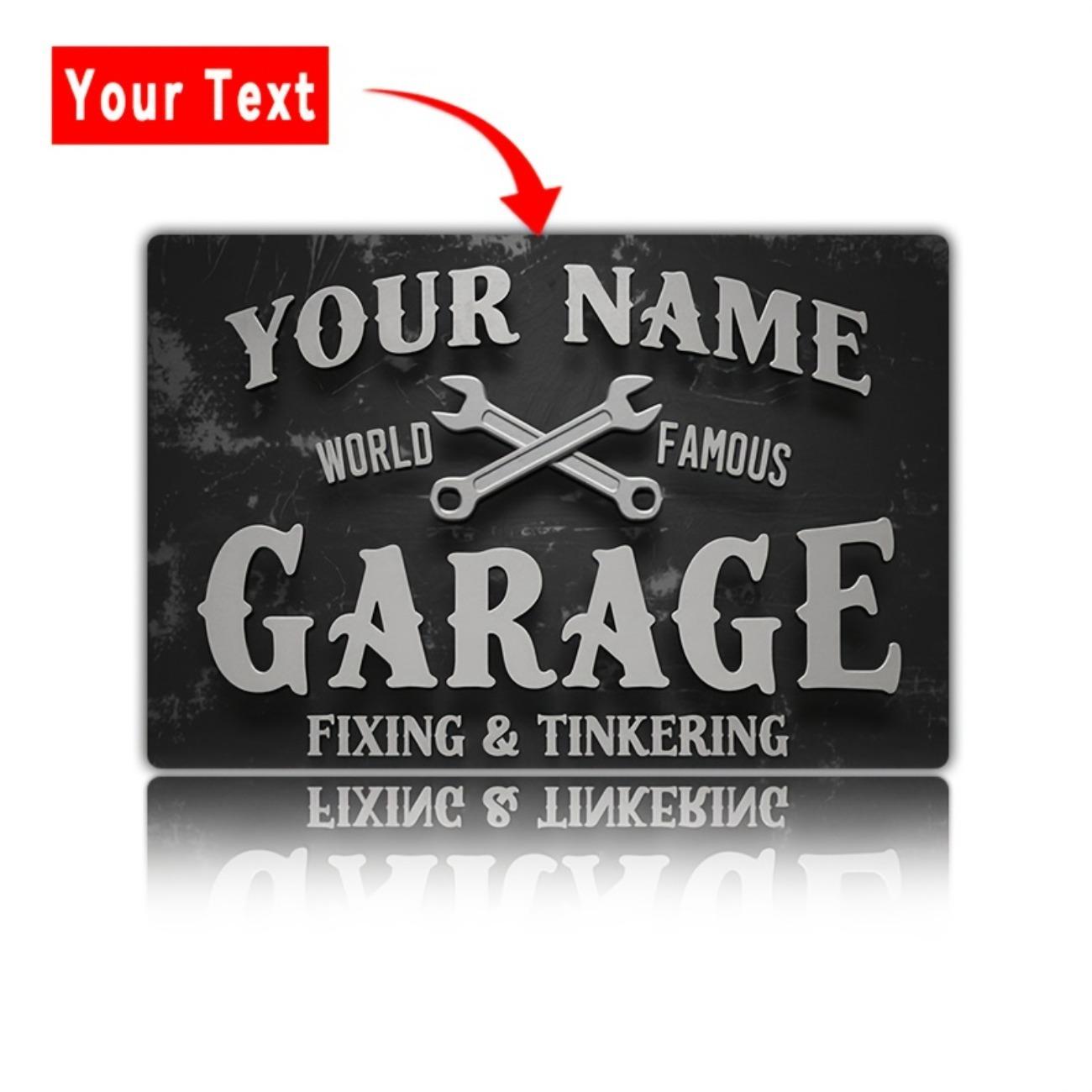 Personalized Retro Aluminum Sign Custom Text Garage Man Cave Wall Decor червоний
Personalized Retro Aluminum Sign Custom Text Garage Man Cave Wall Decor червоний