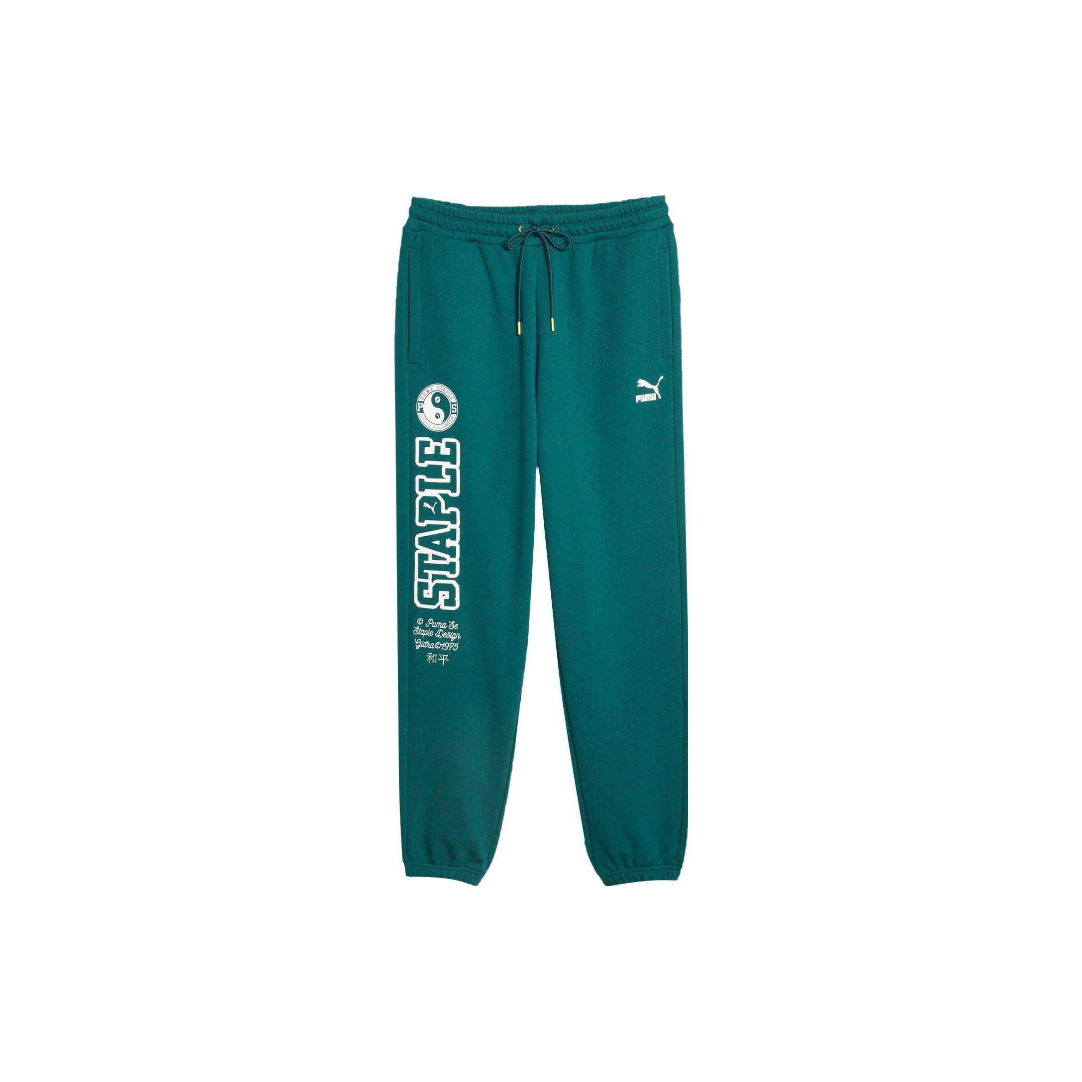 Мужские джоггеры на шнуровке с принтом алфавита Puma x Staple SS23, мужские брюки рождественско-зеленого цвета 622205-43 L
Мужские джоггеры на шнуровке с принтом алфавита Puma x Staple SS23, мужские брюки рождественско-зеленого цвета 622205-43 L