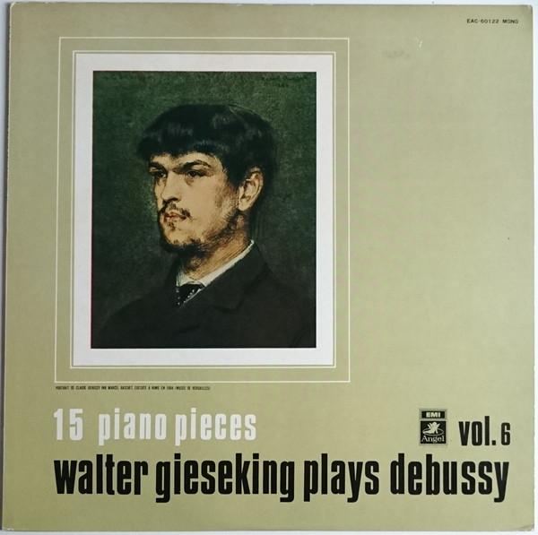 LP Record WALTER GIESEKING - Claude Debussy Fifteen Piano Pieces EAC60122 ANGEL - Japan Obi Classical Used
LP Record WALTER GIESEKING - Claude Debussy Fifteen Piano Pieces EAC60122 ANGEL - Japan Obi Classical Used
