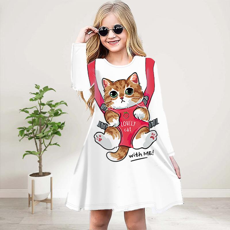 Повсякденна сукня з 3D-принтом для дівчинки з довгим рукавом і круглим вирізом, дитяча сукня принцеси 150 червоний
Повсякденна сукня з 3D-принтом для дівчинки з довгим рукавом і круглим вирізом, дитяча сукня принцеси 150 червоний