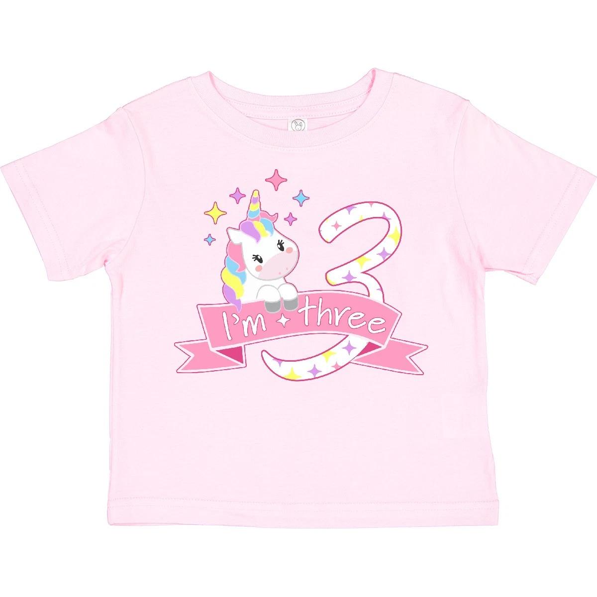 Inktastic I m Three- Cute Unicorn 3rd Birthday Toddler kids boys T-Shirt Birthdays Third 3 110
Inktastic I m Three- Cute Unicorn 3rd Birthday Toddler kids boys T-Shirt Birthdays Third 3 110