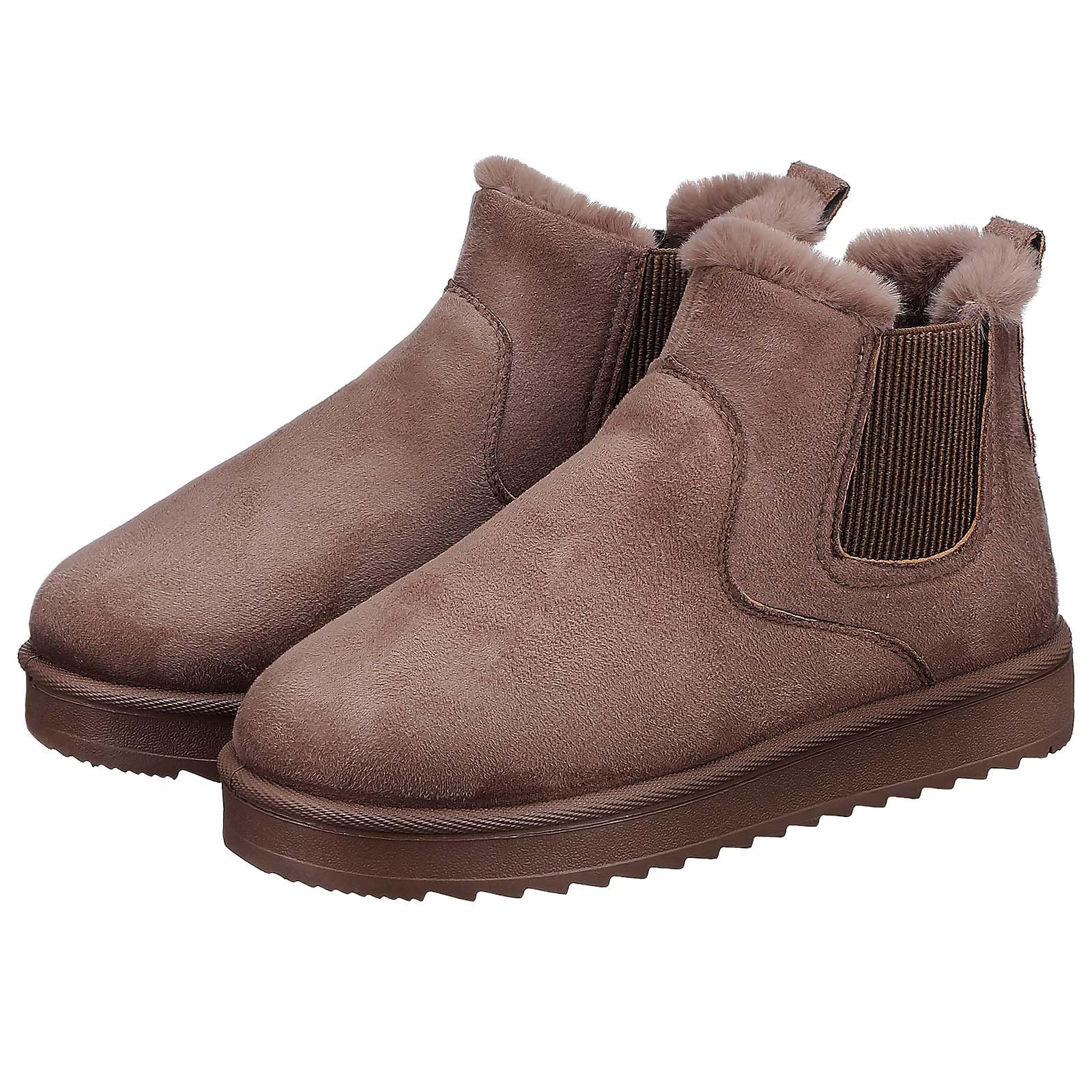 CALLARON Теплые зимние женские ботинки до щиколотки, Водонепроницаемые, Легкие, Нескользящие, Коричневые, 25.0см
CALLARON Теплые зимние женские ботинки до щиколотки, Водонепроницаемые, Легкие, Нескользящие, Коричневые, 25.0см