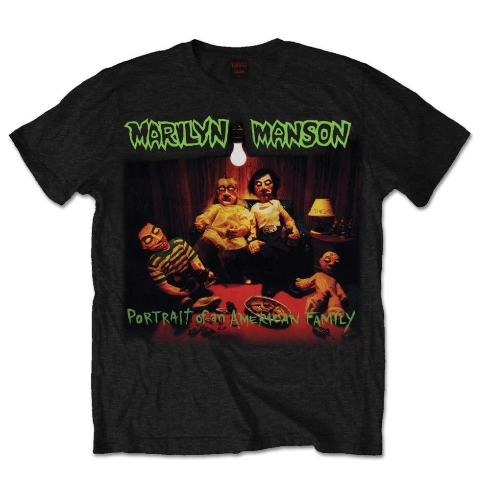 Marilyn Manson Portrait of an American Family Офіційна чоловіча футболка Унісекс- 4XL
Marilyn Manson Portrait of an American Family Офіційна чоловіча футболка Унісекс- 4XL
