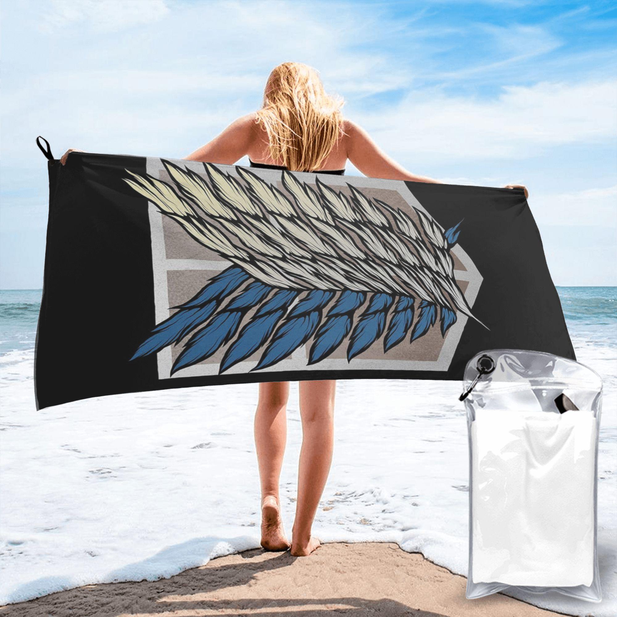 Attack on Titan Beach Towel Soft Microfiber Quick Dry Absorbent Quick Towels For Bath W30*H60(CM)
Attack on Titan Beach Towel Soft Microfiber Quick Dry Absorbent Quick Towels For Bath W30*H60(CM)
