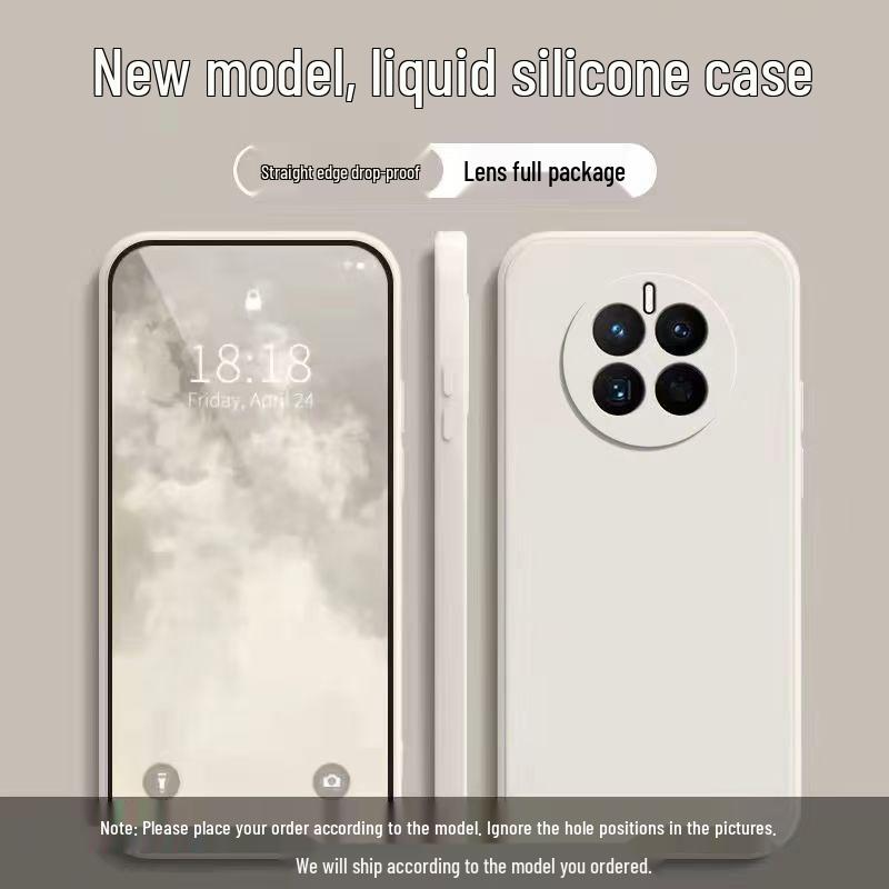 Liquid Silicone Huawei Mate50 Case: Full Coverage, Drop Protection, Skin-Friendly, Solid Color, Simple Style Huawei Mate50 вершковий/білий
Liquid Silicone Huawei Mate50 Case: Full Coverage, Drop Protection, Skin-Friendly, Solid Color, Simple Style Huawei Mate50 вершковий/білий