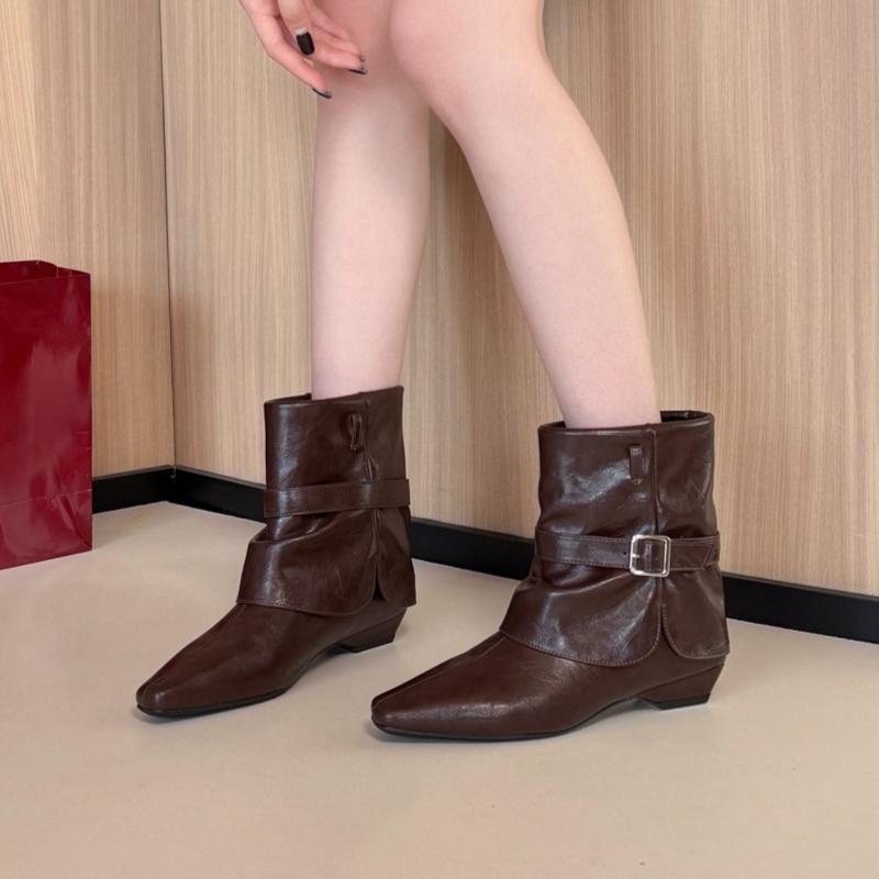 Женская обувь на низком каблуке Модные женские ботильоны Обувь с пряжкой Модные туфли с острым носком Женские короткие ковбойские сапоги Обувь слипоны 35 коричневый
Женская обувь на низком каблуке Модные женские ботильоны Обувь с пряжкой Модные туфли с острым носком Женские короткие ковбойские сапоги Обувь слипоны 35 коричневый