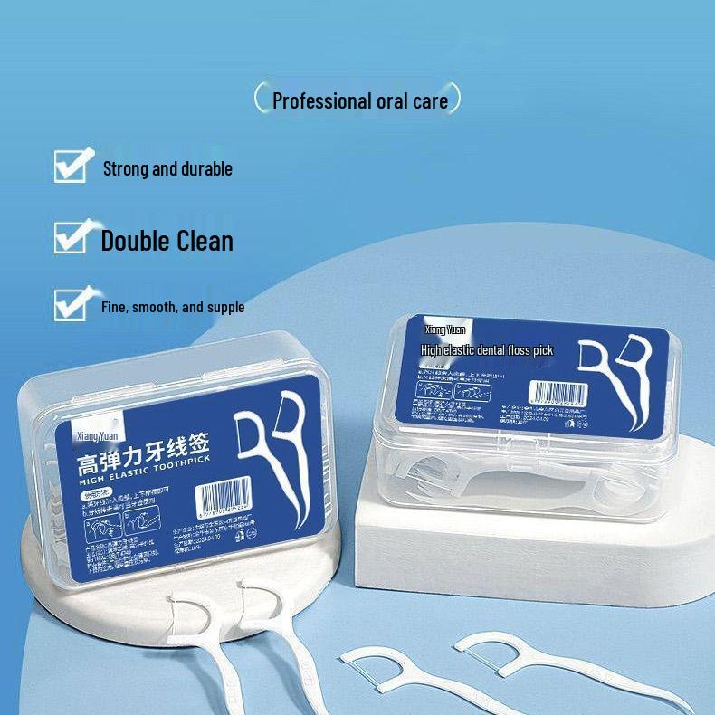 Ultra-Fine Floss Stick Family Pack: Safe, Portable Toothpick & Deep Cleaning Tool for Adults.
Ultra-Fine Floss Stick Family Pack: Safe, Portable Toothpick & Deep Cleaning Tool for Adults.