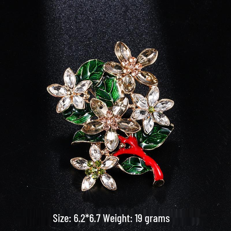 Элегантная акриловая брошь с гальваническим покрытием для женщин - Стильная булавка для шарфа и аксессуар для одежды, корсаж
Элегантная акриловая брошь с гальваническим покрытием для женщин - Стильная булавка для шарфа и аксессуар для одежды, корсаж