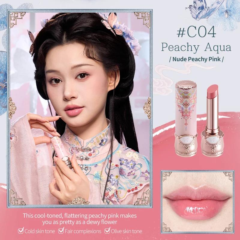 Flower Knows Butterfly Cloud Collar Collection Glossy Lipstick High shine hydrating non-greasy 3.5g C04 Peachy Aqua
Flower Knows Butterfly Cloud Collar Collection Glossy Lipstick High shine hydrating non-greasy 3.5g C04 Peachy Aqua