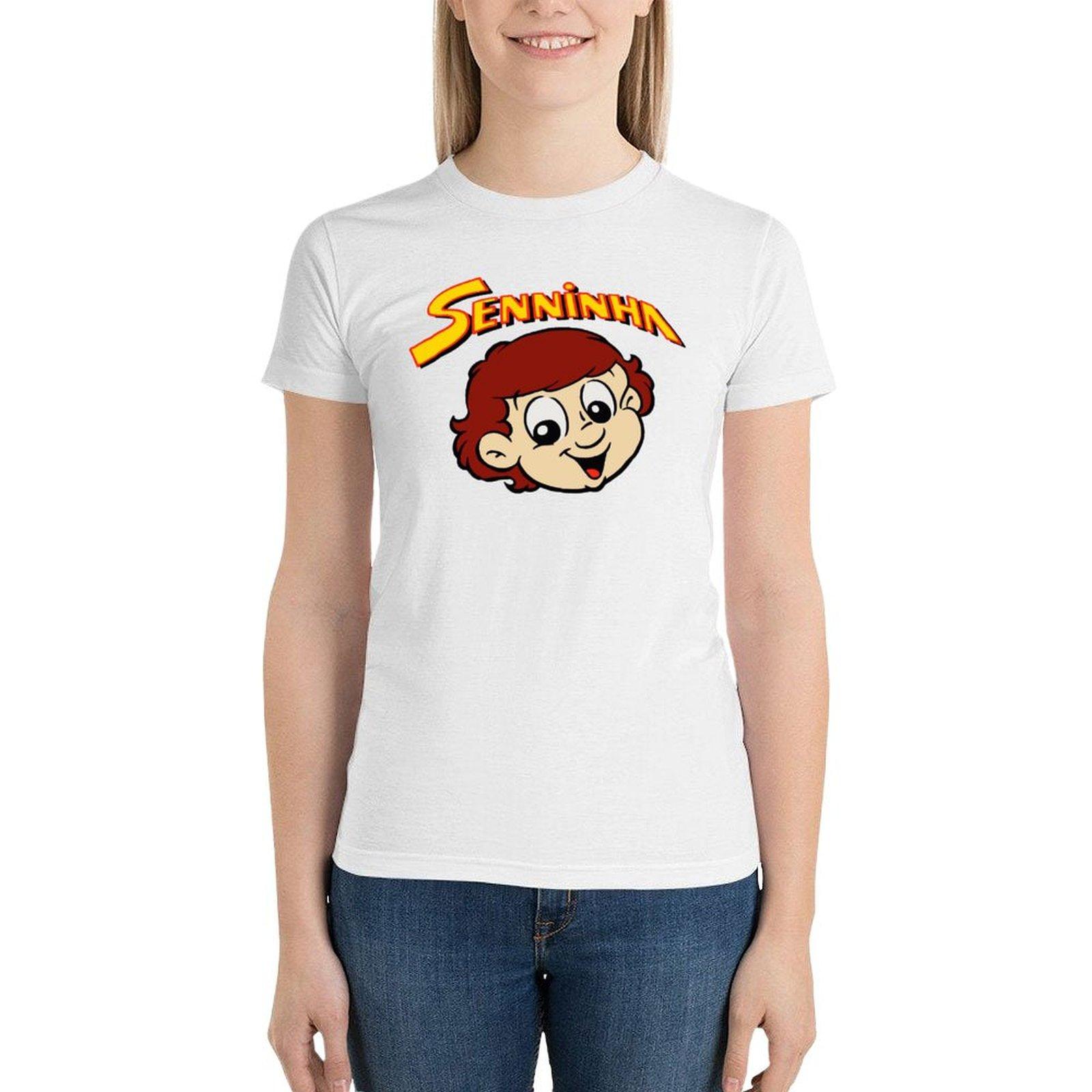Футболка Senninha Ayrton Senna Женская одежда Корейские модные футболки для женщин Графические футболки S белый
Футболка Senninha Ayrton Senna Женская одежда Корейские модные футболки для женщин Графические футболки S белый