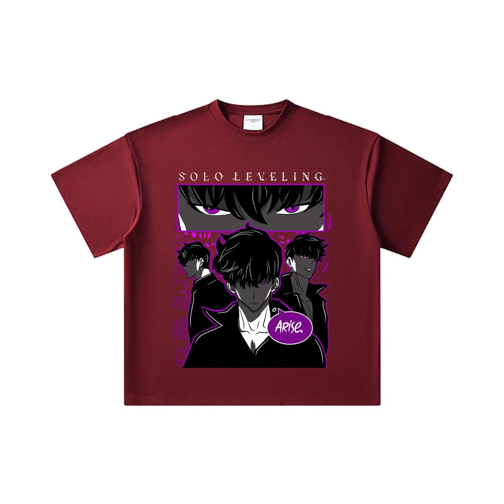 260 GSM Double Yarn 32 Count 100% Cotton Solo Leveling V11 Print Unisex Heavy Cotton T Shirt 2XL
260 GSM Double Yarn 32 Count 100% Cotton Solo Leveling V11 Print Unisex Heavy Cotton T Shirt 2XL