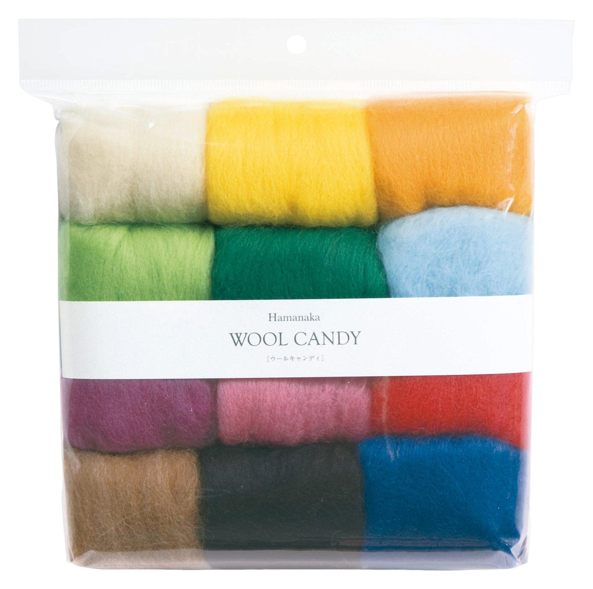 Hamanaka Wool Candy 12 Color Set (Basic Selection)
Hamanaka Wool Candy 12 Color Set (Basic Selection)
