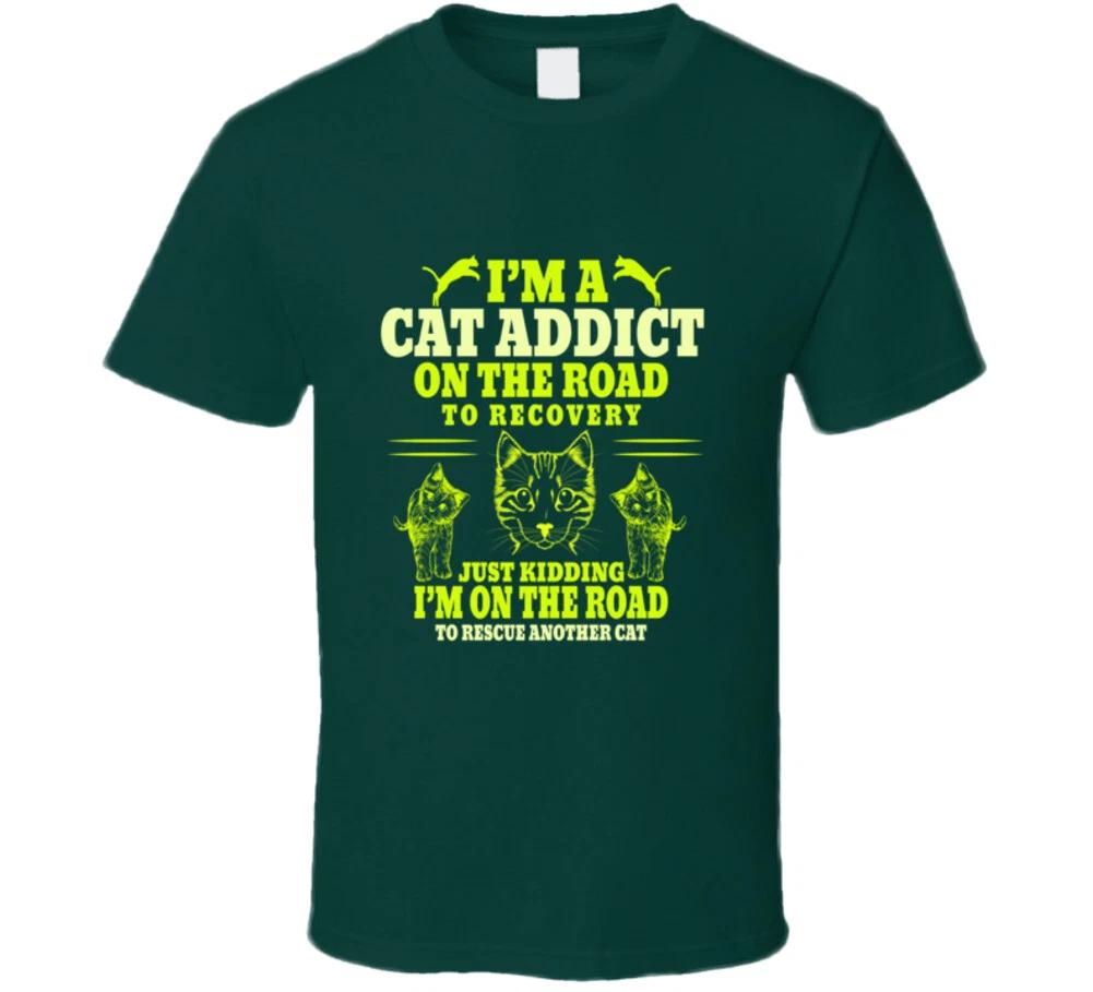 Im A Car Addict On The Road To Recovery Funny Rescue Cat Gift T Shirt S
Im A Car Addict On The Road To Recovery Funny Rescue Cat Gift T Shirt S